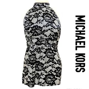 MICHAEL KORS 100% silk sleeveless blouse (14)